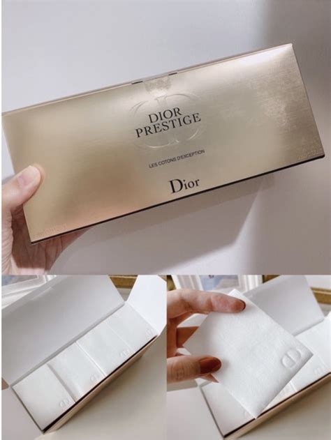 dior cotton pads